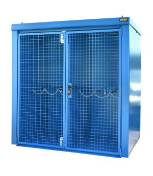 Gasflaschen-Container GFC-B/W M2, für 35 Gasflaschen, 2125×1