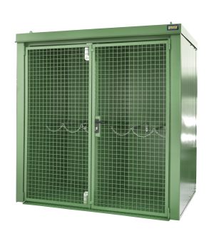 Gasflaschen-Container GFC-B/W M2, für 35 Gasflaschen, 2125×1