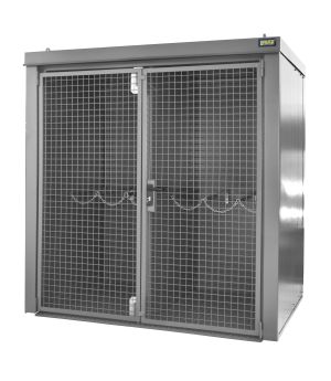 Gasflaschen-Container GFC-B/W M2, für 35 Gasflaschen, 2125×1