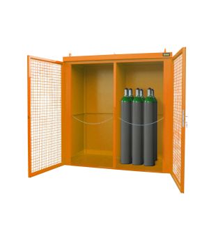 Gasflaschen-Container GFC-B/W M3, für 42 Gasflaschen, 2425×1