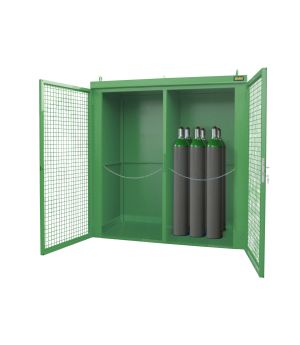 Gasflaschen-Container GFC-B/W M3, für 42 Gasflaschen, 2425×1