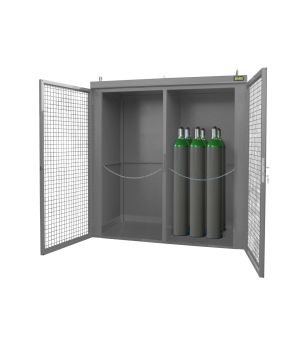 Gasflaschen-Container GFC-B/W M3, für 42 Gasflaschen, 2425×1