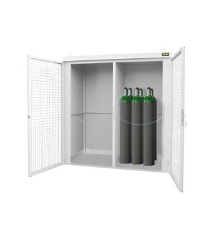 Gasflaschen-Container GFC-B/W M3, für 42 Gasflaschen, 2425×1