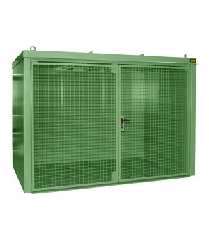 Gasflaschen-Container GFC-B M4, für 60 Gasflaschen, 3120×161