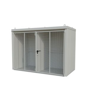 Gasflaschen-Container GFC-B/W M4, für 60 Gasflaschen, 3120×1