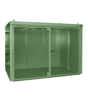 Gasflaschen-Container GFC-B M5, für 95 Gasflaschen, 3120×221