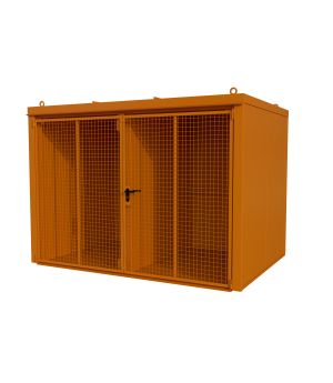 Gasflaschen-Container GFC-B/W M5, für 94 Gasflaschen, 3120×2