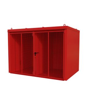 Gasflaschen-Container GFC-B/W M5, für 94 Gasflaschen, 3120×2