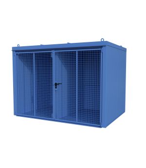 Gasflaschen-Container GFC-B/W M5, für 94 Gasflaschen, 3120×2