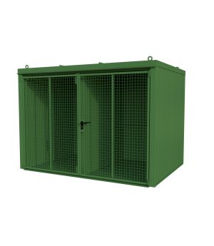 Gasflaschen-Container GFC-B/W M5, für 94 Gasflaschen, 3120×2