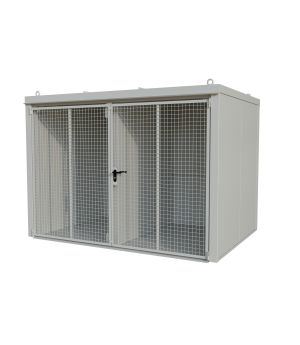 Gasflaschen-Container GFC-B/W M5, für 94 Gasflaschen, 3120×2