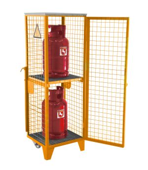 Gasflaschen-Depot GFD-R 2, 575×500×1580 mm