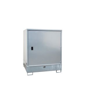 Gefahrstoffdepot 468 l Auffangvolumen, 1475×1460×1805 mm, fü