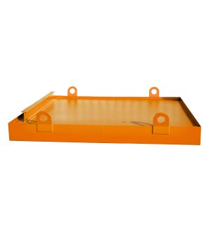 Auffangwanne 1036 l, Stahl lackiert, RAL 2000 Gelborange