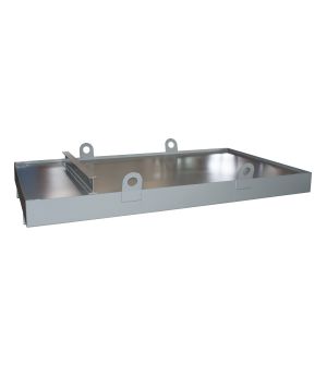 Auffangwanne 1222 l, Stahl lackiert, RAL 7005 Mausgrau