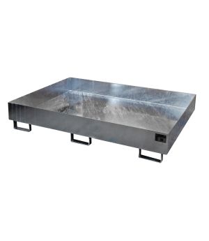 Regalwanne 286 l, 1750×1300×250 mm, Stahl feuerverzinkt