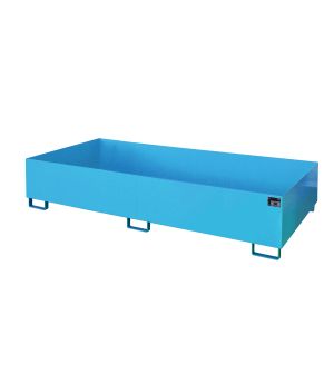 Regalwanne 1000 l, 2650×1300×435 mm, Stahl lackiert