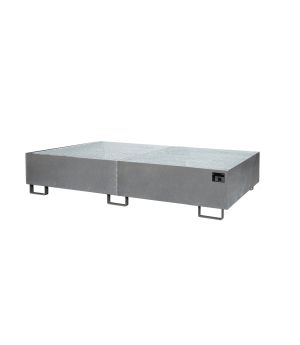 Regalwanne 570 l, 2650×1300×300 mm, Stahl feuerverzinkt, mit