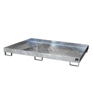 Regalwanne 282 l, 2150×1300×225 mm, Stahl feuerverzinkt