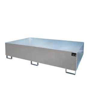 Regalwanne 1000 l, 2150×1300×505 mm, Stahl feuerverzinkt