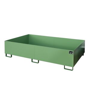 Regalwanne 1000 l, 2150×1300×505 mm, Stahl lackiert