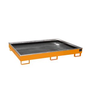 Regalwanne 258 l, 1765×1315×255 mm, Stahl lackiert