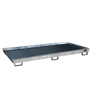 Regalwanne 260 l, 2665×1315×210 mm, Stahl feuerverzinkt
