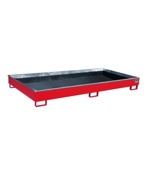Regalwanne 260 l, 2665×1315×210 mm, Stahl lackiert