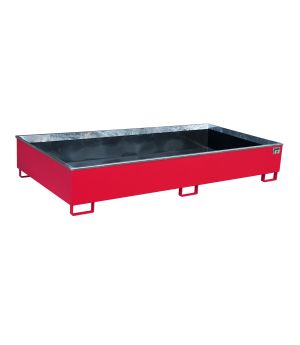 Regalwanne 1000 l, 2665×1315×440 mm, Stahl lackiert