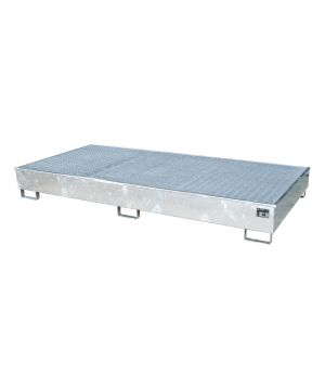 Regalwanne 558 l, 2665×1315×305 mm, Stahl feuerverzinkt, mit