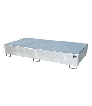 Regalwanne 1000 l, 2665×1315×440 mm, Stahl feuerverzinkt, mi