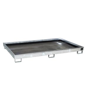 Regalwanne 250 l, 2165×1315×230 mm, Stahl feuerverzinkt