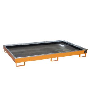 Regalwanne 250 l, 2165×1315×230 mm, Stahl lackiert
