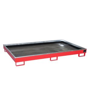 Regalwanne 250 l, 2165×1315×230 mm, Stahl lackiert