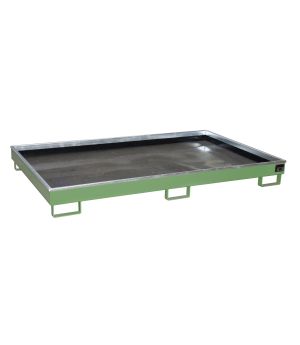 Regalwanne 250 l, 2165×1315×230 mm, Stahl lackiert