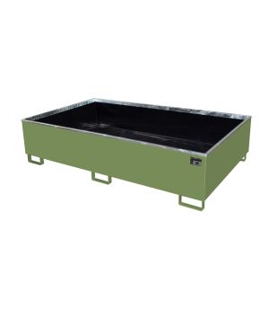 Regalwanne 1000 l, 2165×1315×510 mm, Stahl lackiert