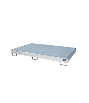Regalwanne 247 l, 2165×1315×230 mm, Stahl feuerverzinkt, mit