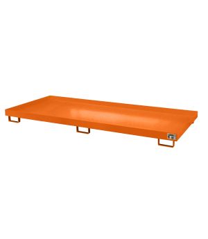 Regalwanne 289 l, 3250×1300×195 mm, Stahl lackiert