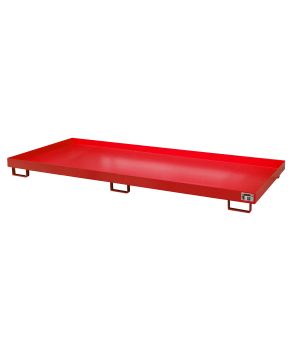Regalwanne 289 l, 3250×1300×195 mm, Stahl lackiert
