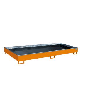 Regalwanne 570 l, 3265×1315×270 mm, Stahl lackiert