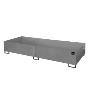 Regalwanne 1000 l, 3250×1300×380 mm, Stahl feuerverzinkt