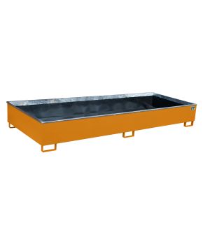Regalwanne 1000 l, 3265×1315×385 mm, Stahl lackiert