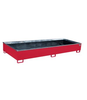 Regalwanne 1000 l, 3265×1315×385 mm, Stahl lackiert