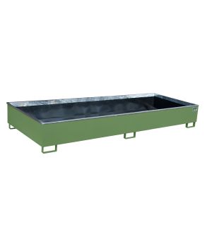 Regalwanne 1000 l, 3265×1315×385 mm, Stahl lackiert