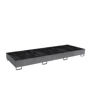 Regalwanne 1000 l, 3550×1300×355 mm, Stahl feuerverzinkt, mi
