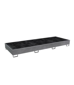 Regalwanne 1000 l, 3565×1315×360 mm, Stahl feuerverzinkt, mi
