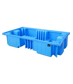 Auffangwanne 1000 l, 2340×1360×510 mm, Polyethylen (PE), Bla