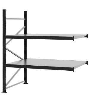 Weitspannregal Anbauregal FORTIS, 2.000×1.750×1.000 mm, verzinkt
