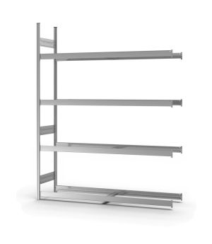 Großfach-Reifenregal Anbauregal ORION PLUS, 2.500×2.000×400 mm