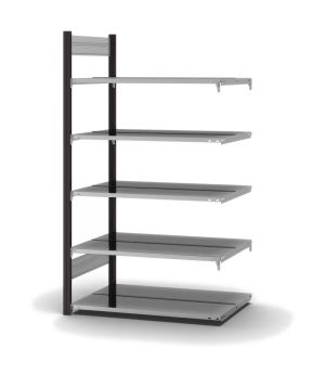 Aktenregal Anbauregal ORION PLUS, 1.750×1.000×600 mm, verzinkt